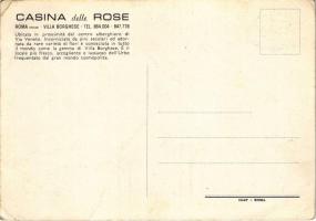 Roma, Rome; Villa Borghese, Casina delle Rose e Lucciola, Gran Cafe Ristorante / hotel, restaurant a...