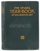 "The Studio" year book of decorative art 1908. London-Paris-New York,én.,"The Studio." Gazdag képanyaggal illusztrált. Kiadói egészvászon-kötés, kopott borítóval, a gerincen kis sérülésekkel, foltos lapokkal, kissé laza fűzéssel, kijáró címlappal.