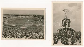 Sport a Magyar Népköztársaságban képeslapfüzet 20 db lappal / sports postcard booklet with 20 cards