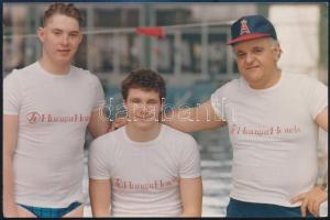 Szécsi, Darnyi Tamás, Szabó József fotója, Szabó aláírásával 12x9 cm