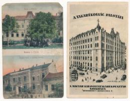 65 db RÉGI történelmi magyar város képeslap vegyes minőségben / 65 pre-1945 historical Hungarian tow...