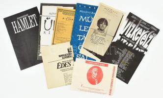 8 db vegyes színházi előadás ismertető kiadvány