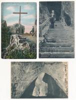 Herkulesfürdő, Baile Herculane; - 15 db régi képeslap / 15 pre-1945 postcards