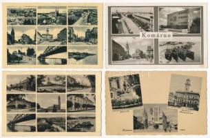 Komárom, Komárnó; - 6 db régi képeslap / 6 pre-1945 postcards