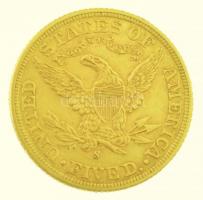 Amerikai Egyesült Államok 1899S 5$ Au "Liberty" műanyag tokban (8,34g/0.917/21mm) T:2 / US...