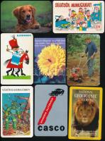 35 db vegyes reklám kártyanaptár