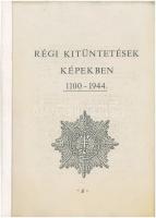 Imrik László: Régi kitüntetések képekben 1100-1944. Kivonat a szerző "Válogatott régi rendjelek, kitüntetések, emlékérmek" cimű kéziratából. Magyar Éremgyűjtők Egyesülete Győr-Sopron Megyei Szervezete, 1983. Fénymásolt kiadás.