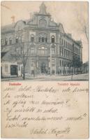1908 Szabadka, Subotica; Tanítónőképző, Pukkel István üzlete. Lipsitz kiadása / teachers training institute, shop (b)