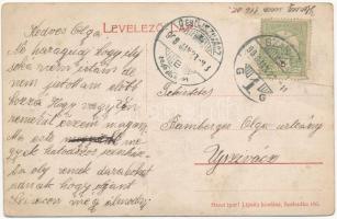 1908 Szabadka, Subotica; Tanítónőképző, Pukkel István üzlete. Lipsitz kiadása / teachers' train...