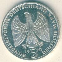 NSZK 1970. 5M Ag "Beethoven" T:BU