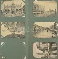 Több száz darabos régi külföldi képeslap gyűjtemény nyugat európai országokból megkímélt állapotú na...