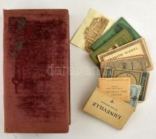 Több száz darabos régi külföldi képeslap gyűjtemény nyugat európai országokból megkímélt állapotú na...