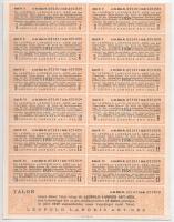 Ausztria / Bécs 1926. "Leopold Landeis Részvénytársaság" részvénye 12,5Sch-ről szelvénnyel...