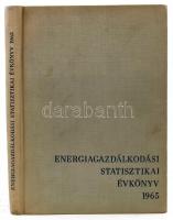 Energiagazdálkodási statisztikai évkönyv 1965. Bp., Orsz. Energiagazdálkodási Hatóság. Kiadói vászonkötésben