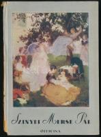Pátzay Pál: Szinyei Merse Pál. Officina képeskönyvek 33. Bp., 1943, Officina. II. kiadás. Kiadói kartonált kötésben, kissé kopott borítóval, hiányzó gerinccel.