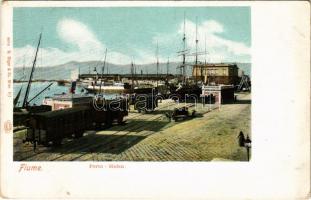 Fiume, Rijeka; Porto / Hafen / port (EK)
