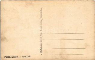 Pécs, Sétatér és Katolikus Kör. Zsabokorszky Ede mérnök felvétele. photo