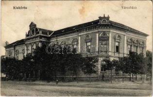 1912 Kiskőrös, Városháza. Stettner Antal kiadása (fl)