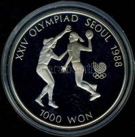 Dél-Korea 1987. 1000W "Olimpia-kézilabda" T:PP
