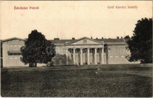 1912 Fót, Gróf Károlyi kastély (EK)