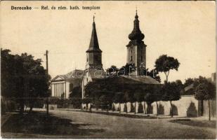 Derecske, Református templom, Római katolikus templom (EK)