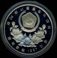 Dél-Korea 1987. 1000W "Olimpia-kézilabda" T:PP