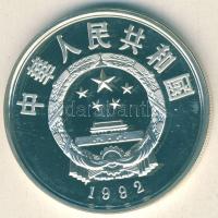 Kína 1992. 10Y Ag "Olimpia-terepsí" T:PP Csak 7500db!