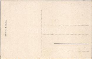 Kiskunfélegyháza, vasútállomás, gőzmozdony, vonat. Royko B. kiadása