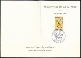 Andorra francia posta 1974