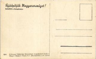 Budapest I. Halászbástya épen és lerombolva. Itt a halál járt... Újjáépítjük Magyarországot! Magyar ...