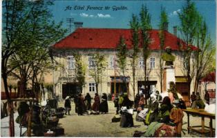 Gyula, Erkel (Eikel) Ferenc tér, piac, Reinhart József üzlete