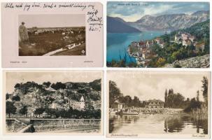 43 db RÉGI történelmi magyar és külföldi város és motívum képeslap / 43 pre-1945 Hungarian and other...