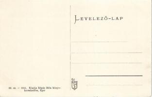 Eger, zsidó templom, zsinagóga. Répás Béla kiadása