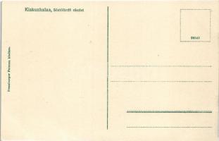 Kiskunhalas, Sóstó fürdő. Pressburger Ferenc kiadása