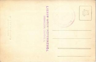 Debrecen, A volt 39-ik gyalogezred hőseinek emlékszobra. Liener Béla műterméből, photo