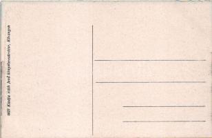 Kőszeg, Király út, Arany Strucz szálloda, Takarékpénztár, Kopfstein Mór és Bernát üzlete. Róth Jenő ...