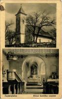 1942 Szamosfalva, Someseni (Kolozsvár, Cluj); Római katolikus templom, belső / Catholic church, interior (EB)