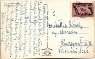 Balatonlelle, vasútállomás, dohányárusító trafik