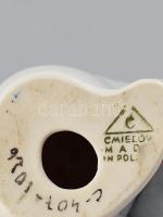 Ćmielów macska. Tervezte Mieczysław Naruszewicz (1923-2006), 1956. kézzel festett porcelán. 
 Zakła...