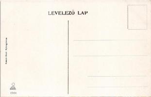 Nyíregyháza, Dezsewffy tér este. Szántó Ernő kiadása