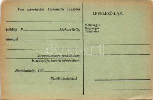 Szombathely, Góth Sándor lakatos és sodronyáru gyártó reklámlapja. Kőszegi utca 9. (vágott / cut)