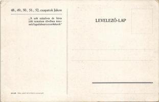 A sok százéves és híres jáki templom tövében tesznek fogadalmat a cserkésze. 48., 49., 50., 51. és 5...