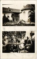1930 Kecskemét, villa, kert. photo (fl)