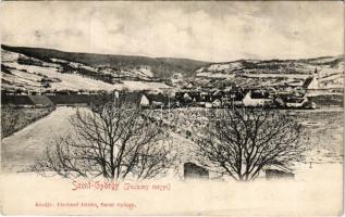 Szentgyörgy, Sankt Georgen, Svaty Jur pri Bratislave, Sväty Jur (Pozsony); tél. Bediene dich allein, Fischhof István / winter