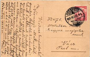 1917 Rózsahegy, Ruzomberok; Alman utca. Kilmacek Sándor kiadása / Almanova ulica / street (EK)