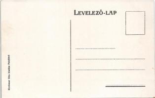 Felsőlövő, Oberschützen; Ágostai hitvallású evangélikus főgimnázium. Kirnbauer Otto kiadása / Gymnas...