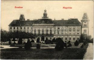 1907 Zombor, Sombor; Megyeház. Schön Adolf kiadása / county hall (EK)