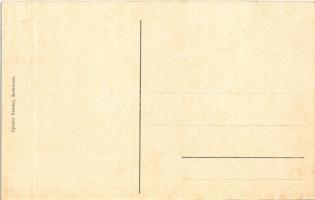 Komárom, Komárnó; Ferenc József rakpart, Sport kávéház. Spitzer Sándor kiadása / quay, cafe