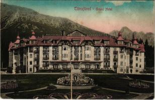 1909 Tátrafüred, Ótátrafüred, Altschmecks, Stary Smokovec (Tátra, Magas-Tátra, Vysoké Tatry); Nagyszálló / Grand Hotel