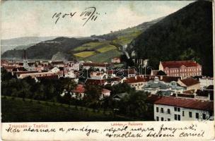 1904 Trencsénteplic, Trencianske Teplice; látkép / general view (Rb)
